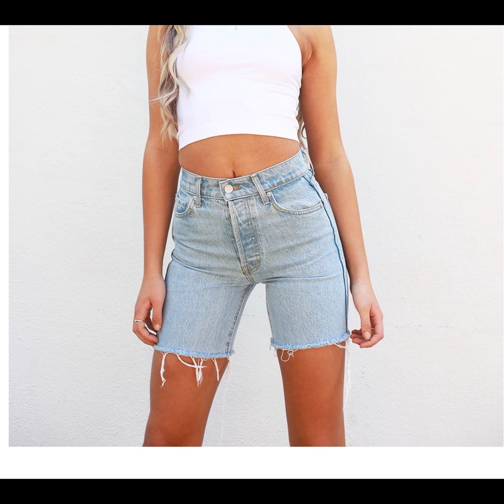 Revice high waisted shorts